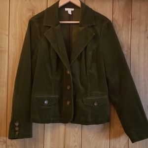 Charter Club corduroy jacket